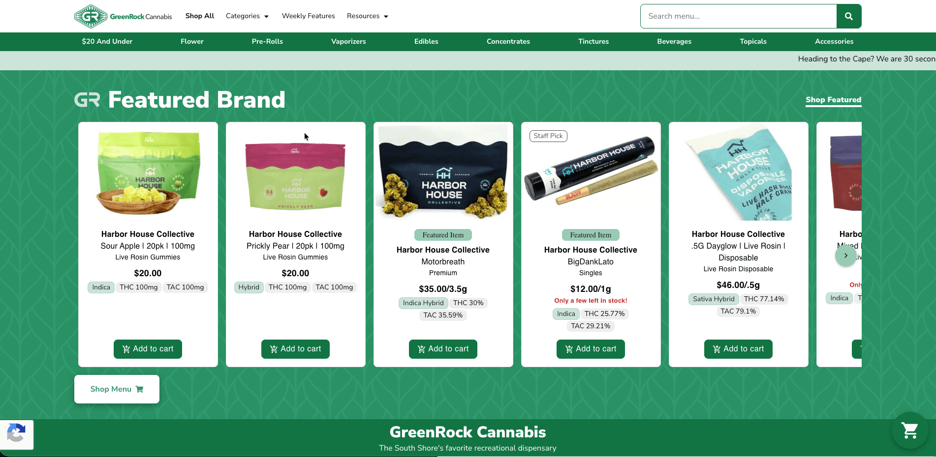 GreenRock screenshot