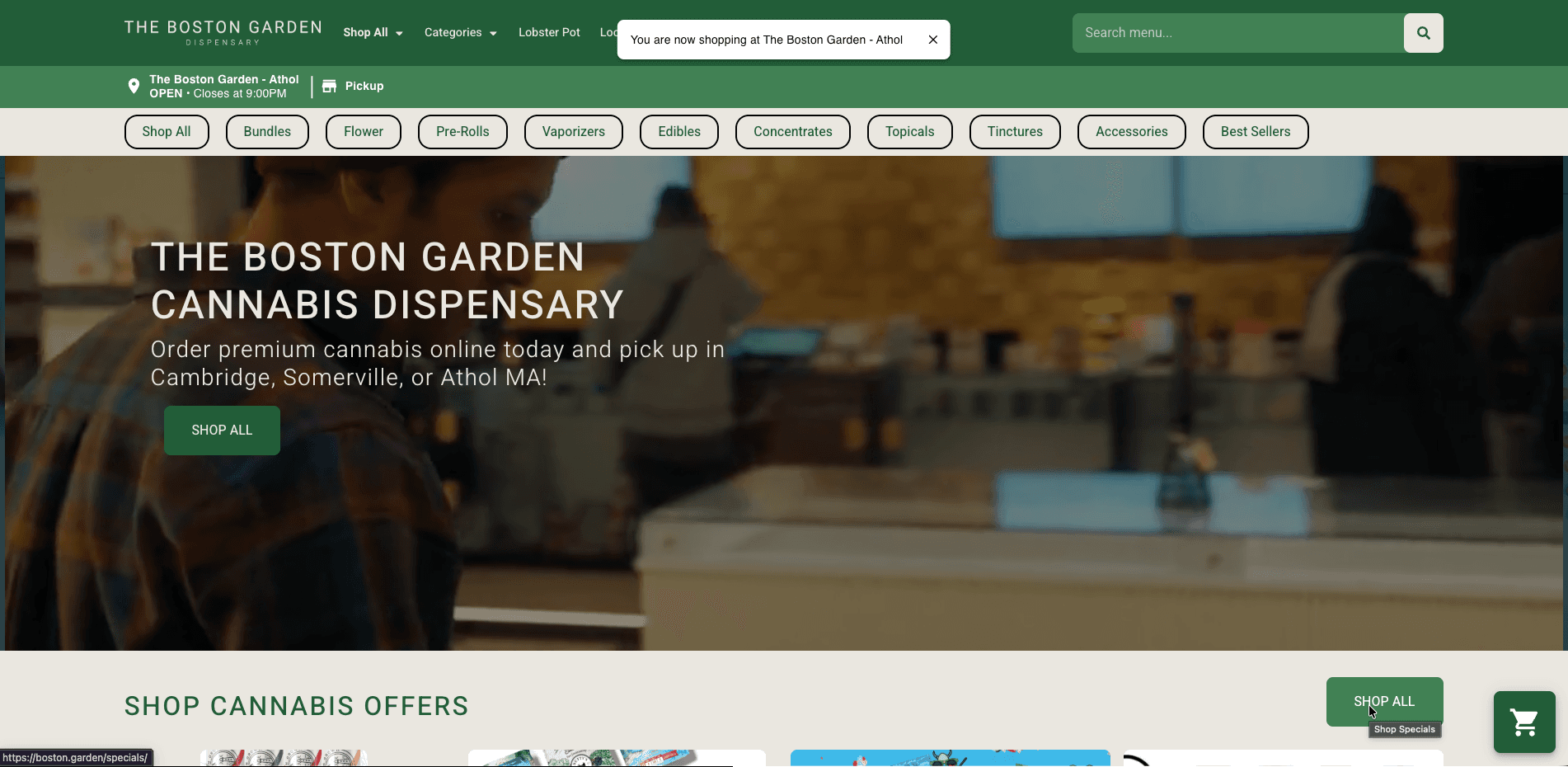 The Boston Garden screenshot